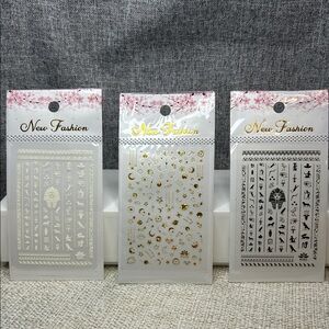 Egyptian & Stars Nail Stickers